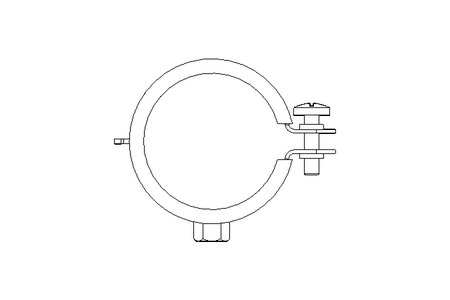 Rohrschelle D=57 B=20