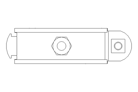 Pipe clamp D=57 B=20