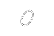 Sealing ring A 34.3x39.9x2 CU DIN7603