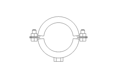 2S-Zweischraubenschelle 44-49 mm