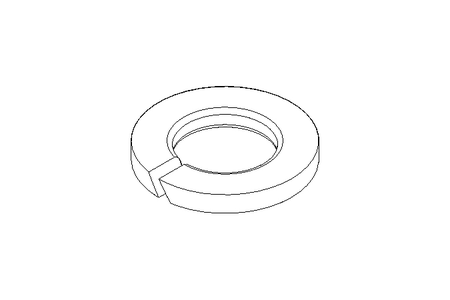 Federring A 10 St-Zn DIN127