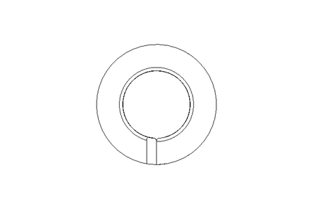 Federring A 10 St-Zn DIN127