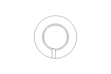 Federring A 10 St-Zn DIN127