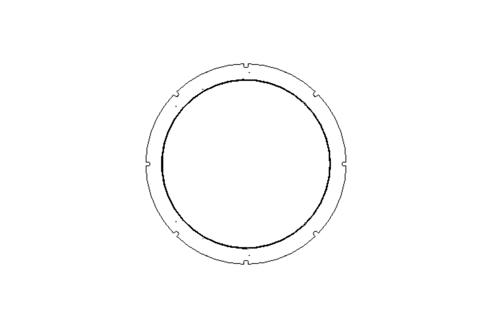 Уплотнительное кольцо TVY 120x143,4x8,9