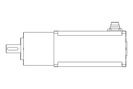 Planetary gear motor 0.1kW