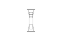 Universal joint shaft D=90 L1=250 L2=290