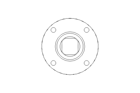 Universal joint shaft D=90 L1=290 L2=375