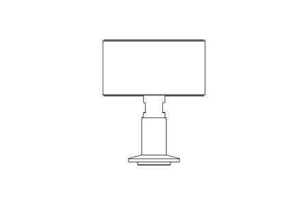 Manometer RCH 100-3 Clamp 0-10 bar