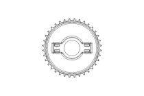 RODA DENTADA  2120 Z=36 B=40