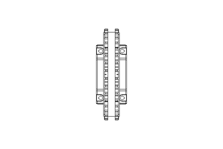 Umlenkrad Serie 2120 Z=36 B=40