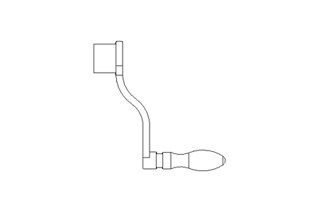 Manivelle R=100 V=14