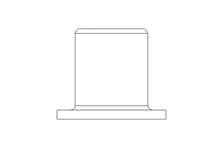 Plain bearing bush JFM 6x8x12x10x1