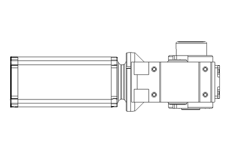 Bevel geared motor