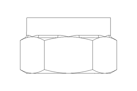 Hexagon nut M16x1,5 A2 DIN985