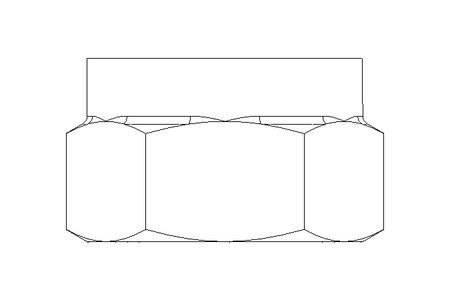 Hexagon nut M16x1,5 A2 DIN985