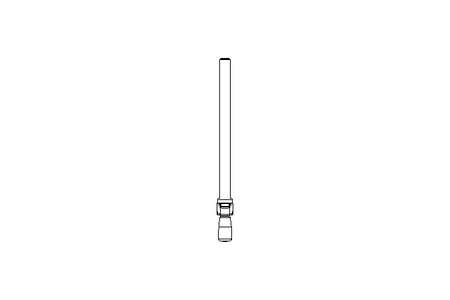 Handkurbel mit Gewindestange M12x160