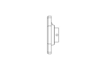 Flange bearing PCST AH23 40x156x45.6