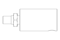 Uniao pneumatica rotativa M10x1-1/8