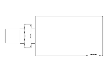 Uniao pneumatica rotativa M10x1-1/8