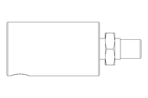 Uniao pneumatica rotativa M10x1-1/8