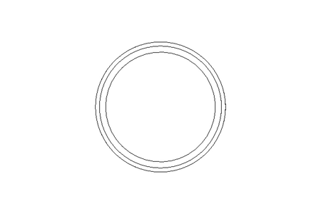 Sealing ring G DN50 MVQ DIN11851