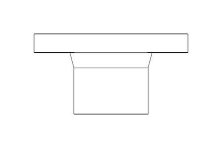 FLANGE  DN40 ISO FORM R 1.4539