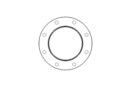 FLANGE DN100 ISO FORM R 1.4539