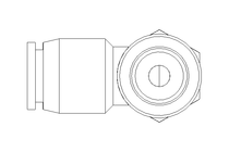 L SCREW CONNECTION QSLV-G1/4-10-K-SA