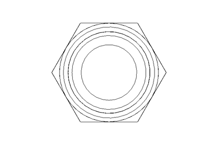 Raccordo a vite L 22 G3/4" St ISO8434