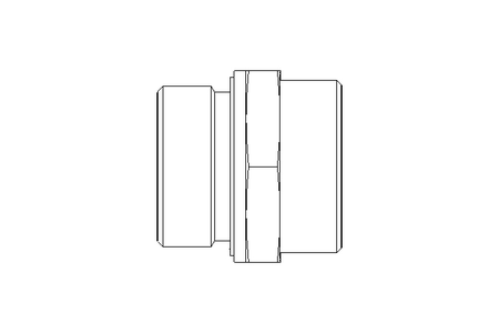 Encaixe tubo/união rosc. L 35 G 1 1/4"