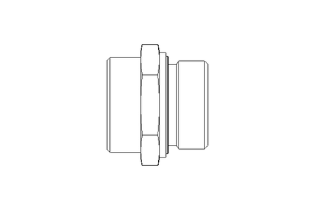 Encaixe tubo/união rosc. L 35 G 1 1/4"