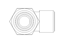 L-connector L 10/10 St ISO8434