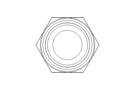 Connecting piece L 28 G1" St DIN3865