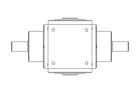 Kegelradgetriebe Typ V160 I=1:1