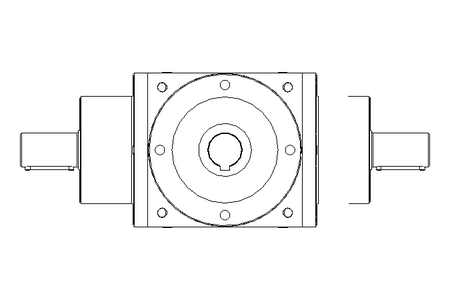 Kegelradgetriebe Typ V160 I=1:1