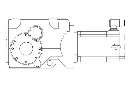 Kegelradgetriebemotor 9,4 Nm