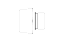 Einschraubstutzen L 28 G3/4" St ISO8434