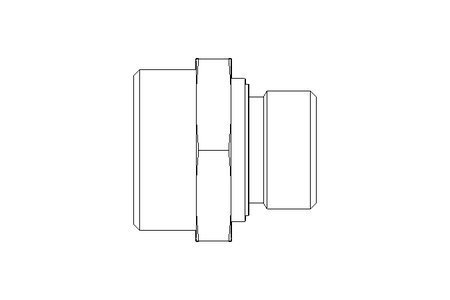 Raccordo a vite L 28 G3/4" St ISO8434