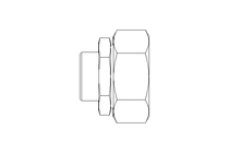 Reduzieranschluss L 42/28 St ISO8434