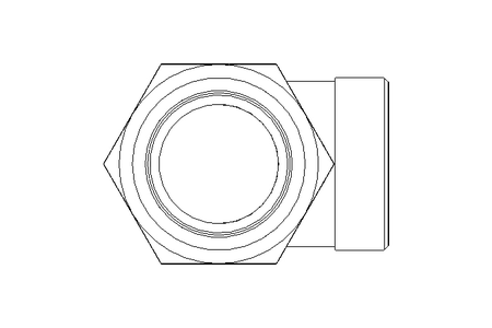 L-connector L 42/42 St ISO8434