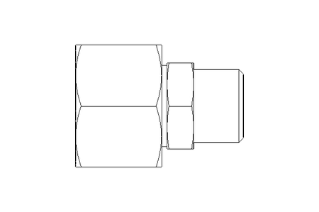 Reduzieranschluss L 15/10 St ISO8434