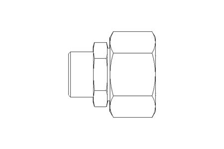 Reducing coupling L 22/15 St ISO8434