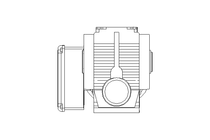 Worm gear motor 0.37kW 32 1/min