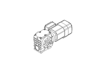 Motore a vite senza fine 0,37kW 32 1/min