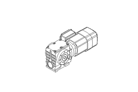 Motore a vite senza fine 0,37kW 32 1/min