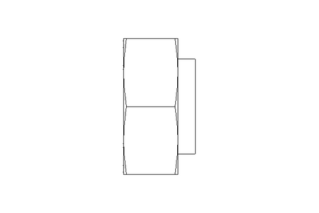 Dado di chiusura L 42 St ISO8434