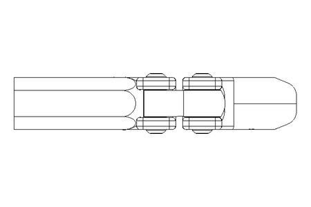 Klammer DN50