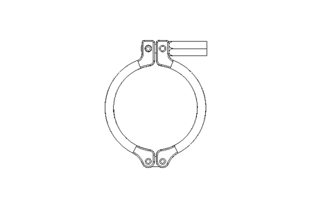 Clamping ring FL-Extra G (hexagon nut)