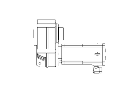 Flachgetriebemotor 18,7 Nm