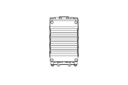 Flat gear servo motor 200 Nm